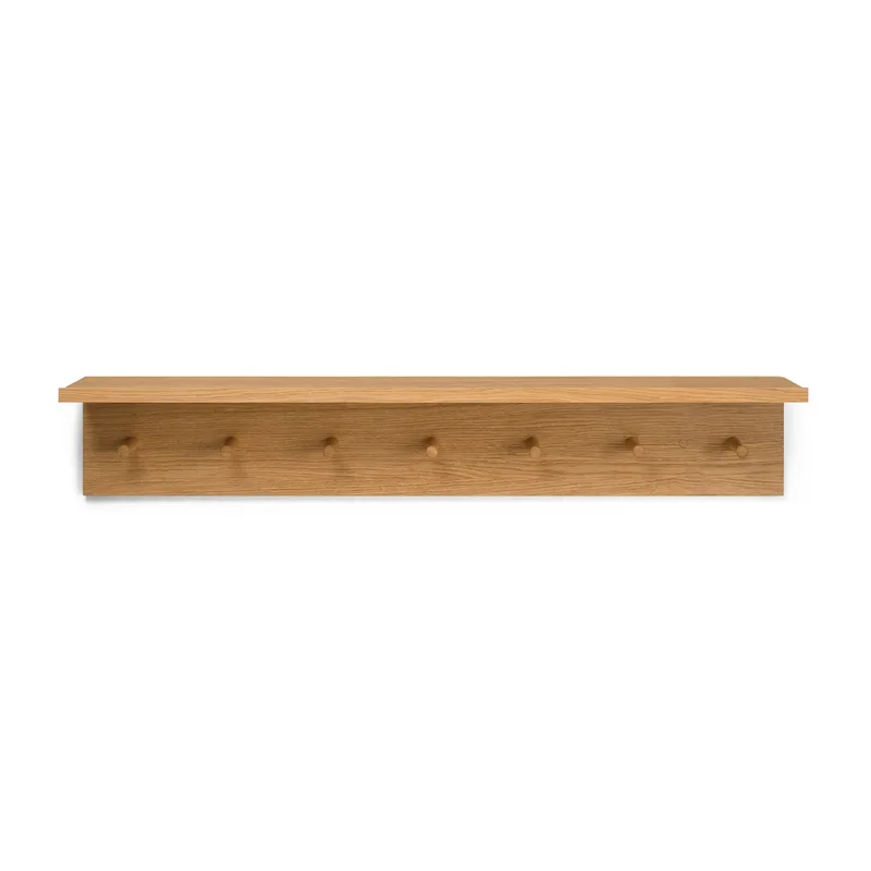 Place Rack Hakenleiste Wandregal Eiche Large by Ferm Living – product photo