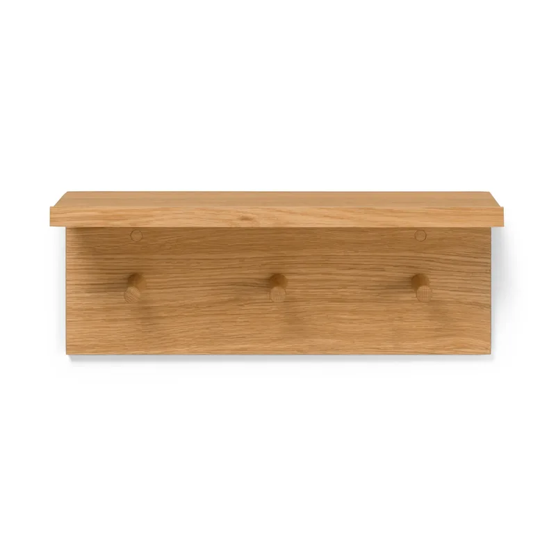 Place Rack Hakenleiste Wandregal Eiche Small von Ferm Living – Produktfoto