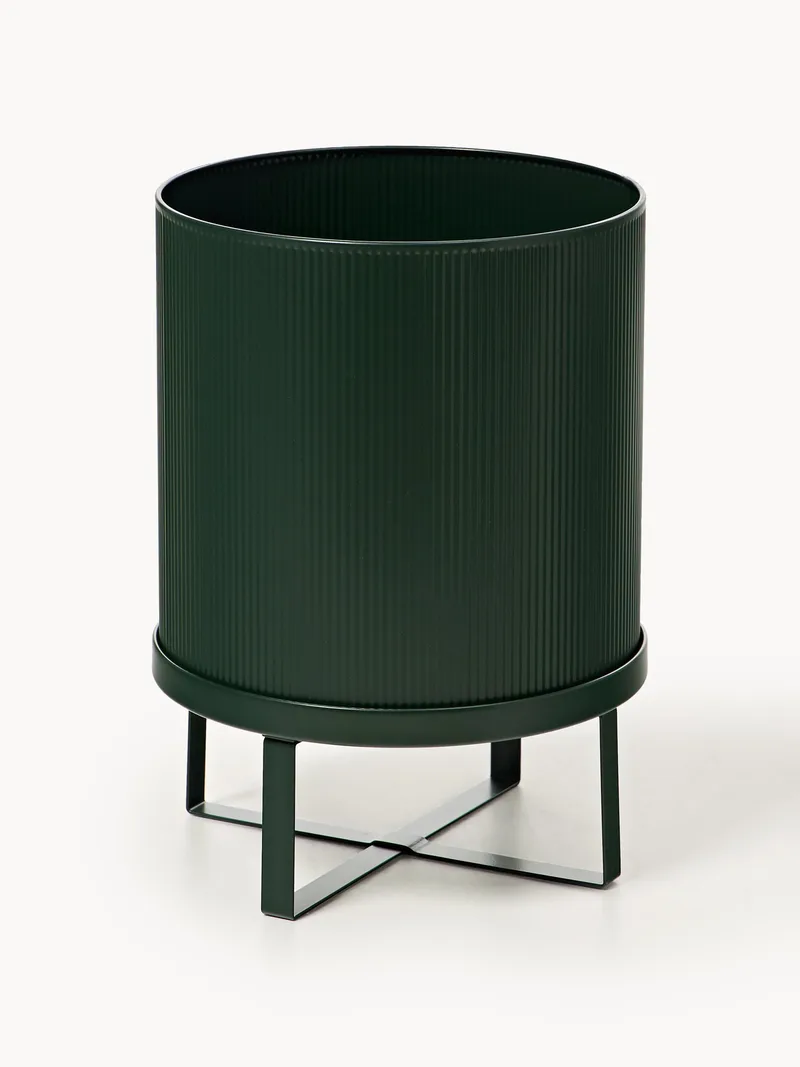 Übertopf Bau mit geriffelter Oberfläche, H 38 cm von Ferm Living – Produktfoto