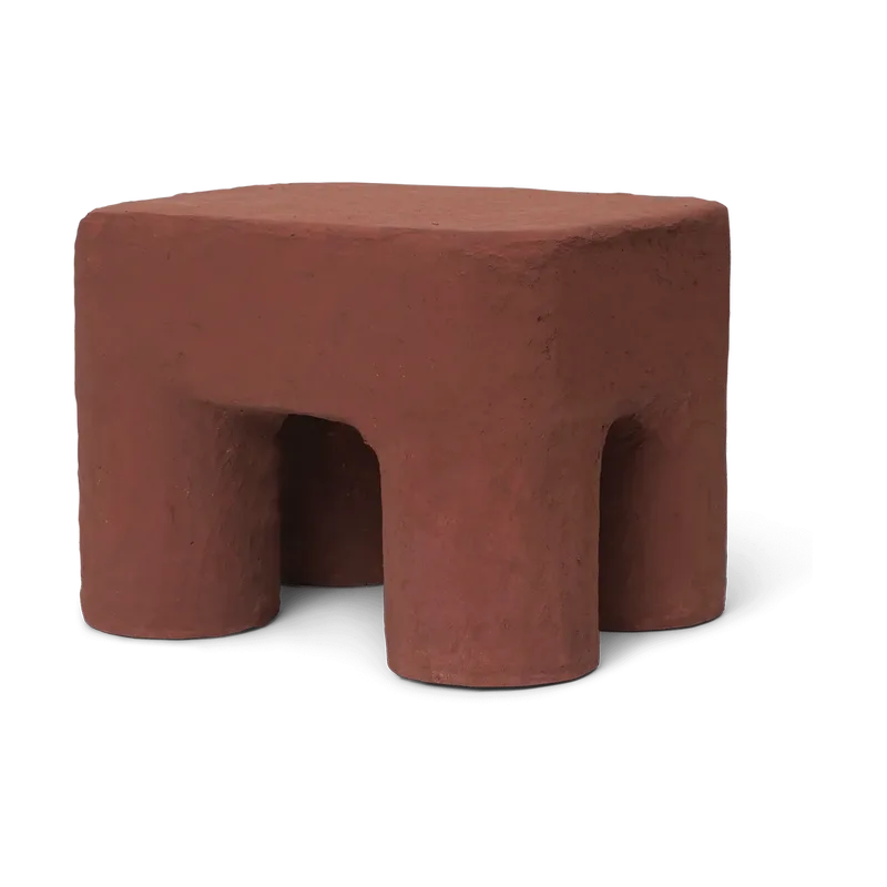 Podo Hocker Red Brown de Ferm Living – photo du produit
