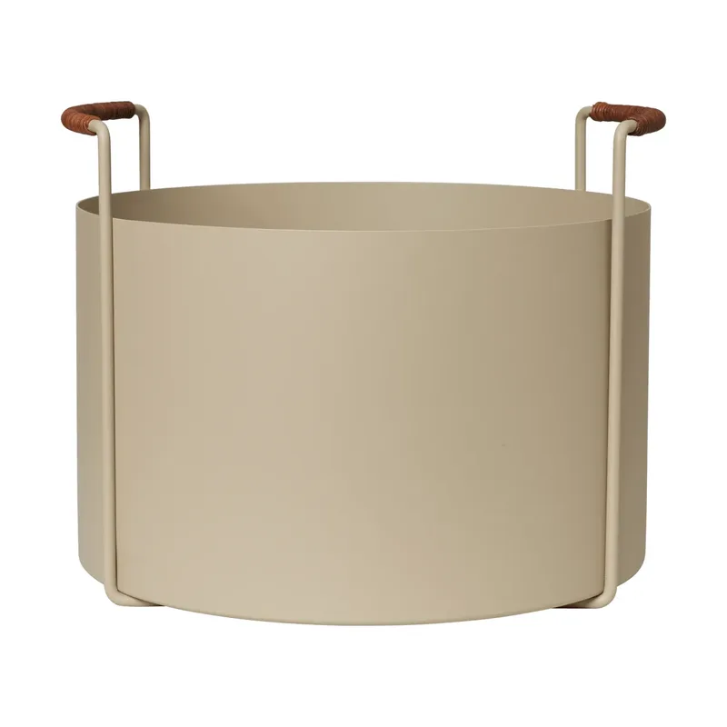 Port Feuerholzkorb, 42x40x32,4 cm Kaschmir by Ferm Living – product photo