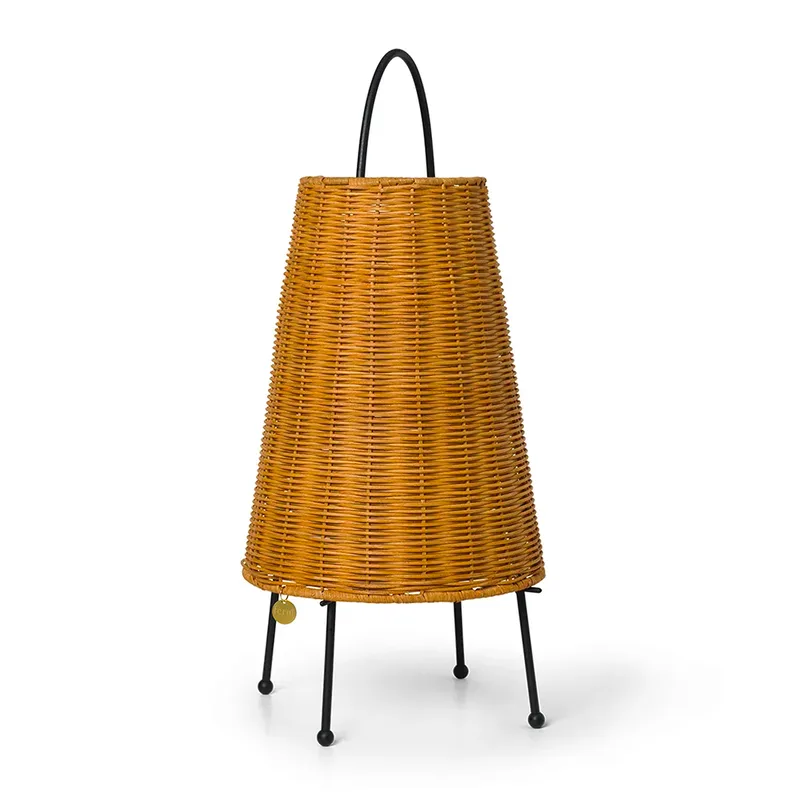 Porti Braided Lamp - Natural von Ferm Living – Produktfoto