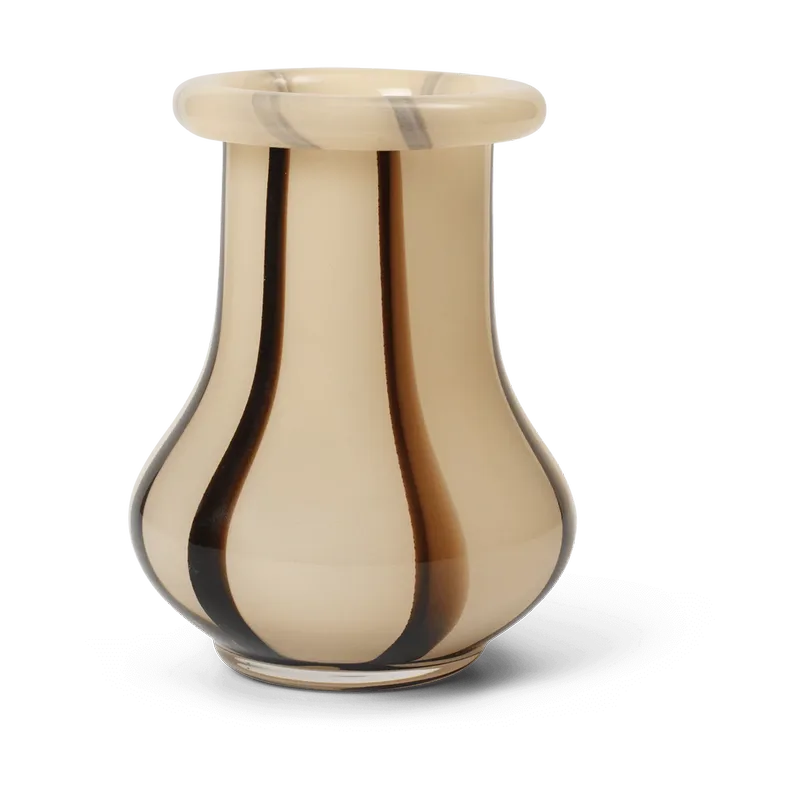 Riban Vase 15 cm Cream från Ferm Living – produktbild