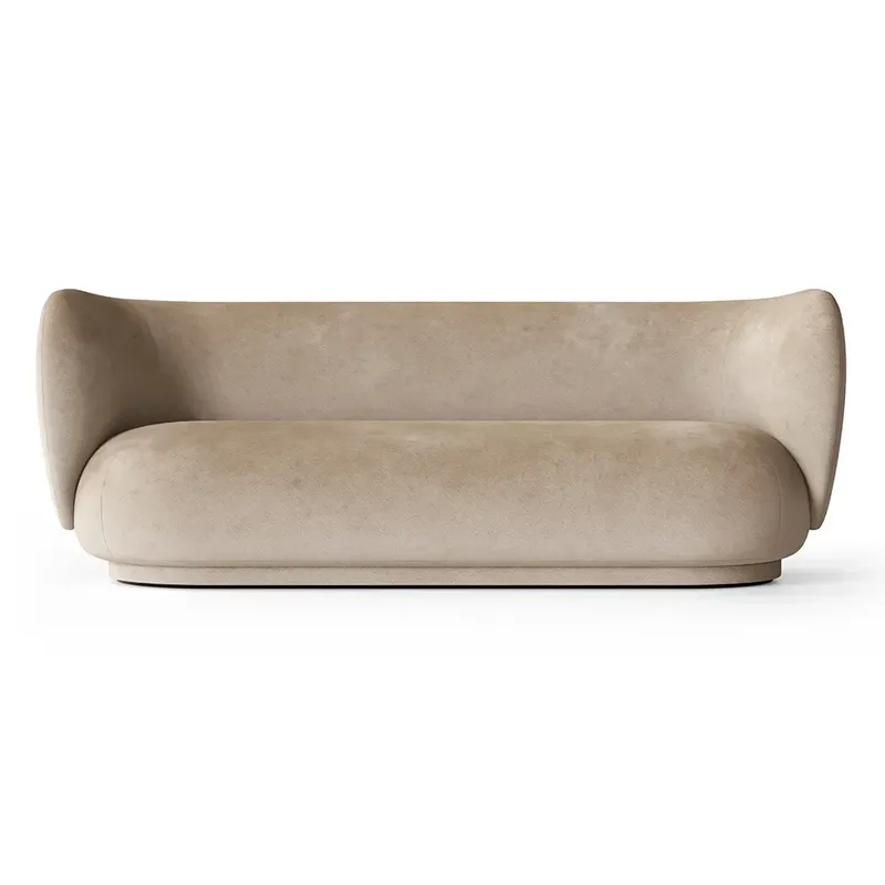 Rico 3-sitzer sofa Faded Sand von Ferm Living – Produktfoto