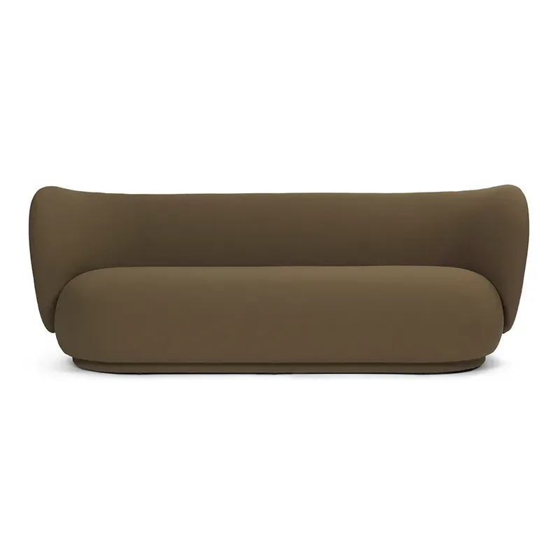 Rico 3-sitzer sofa Grain - Caramel by Ferm Living – product photo
