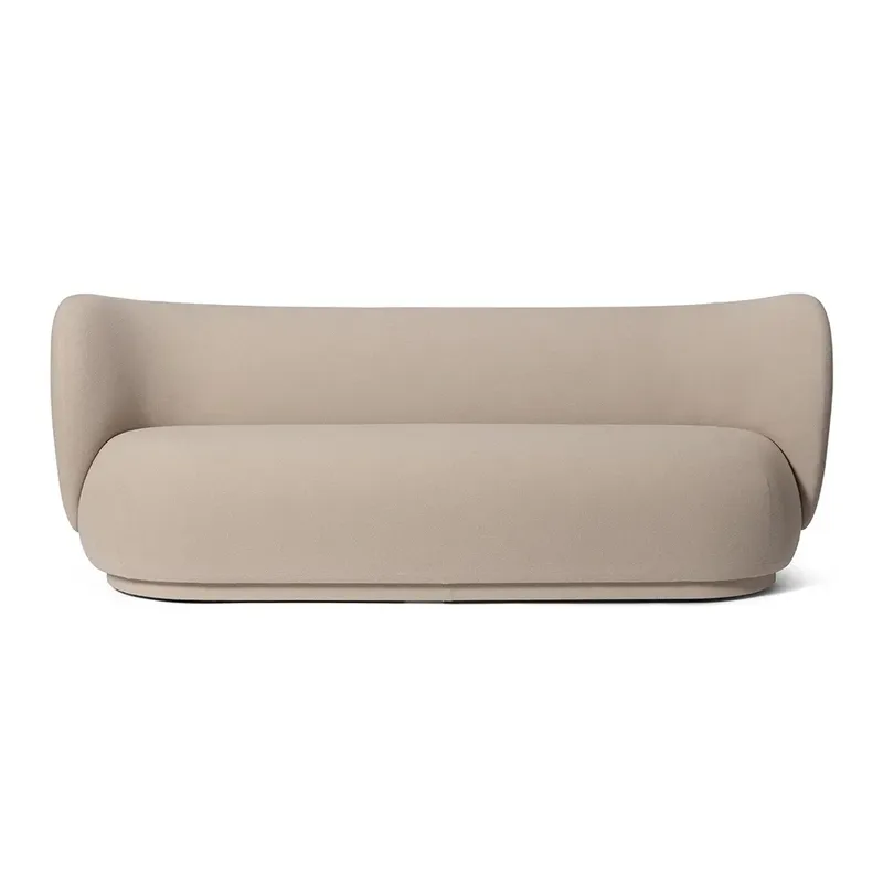 Rico 3-sitzer sofa Grain - Cashmere van Ferm Living – productfoto
