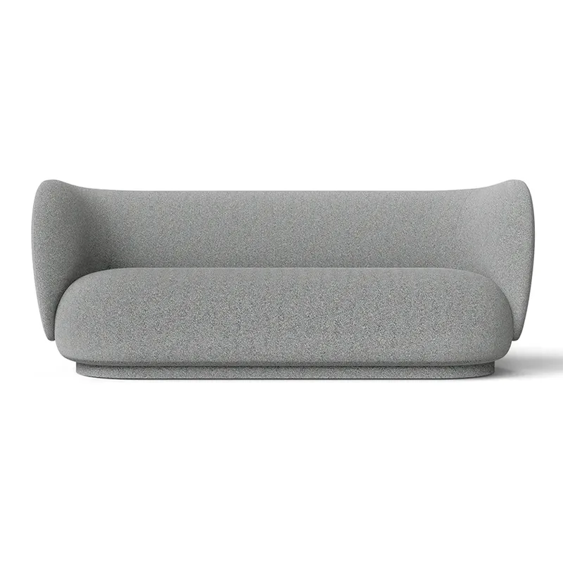 Rico 3-sitzer sofa Main Line Flax - Navy von Ferm Living – Produktfoto