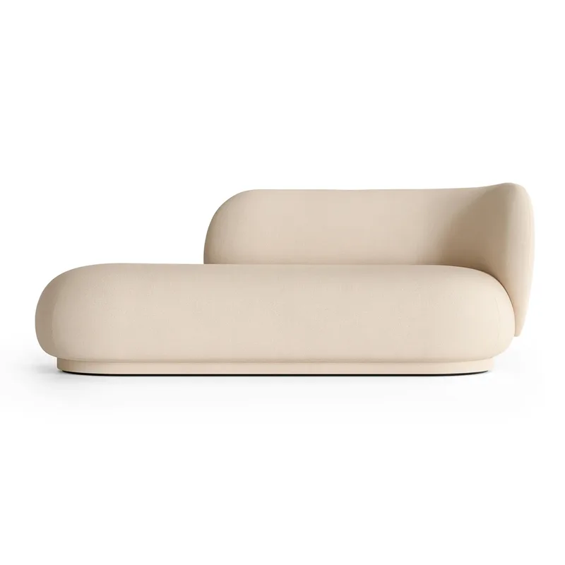 Rico divan Chaiselongue rechts Brushed offwhite by Ferm Living – product photo