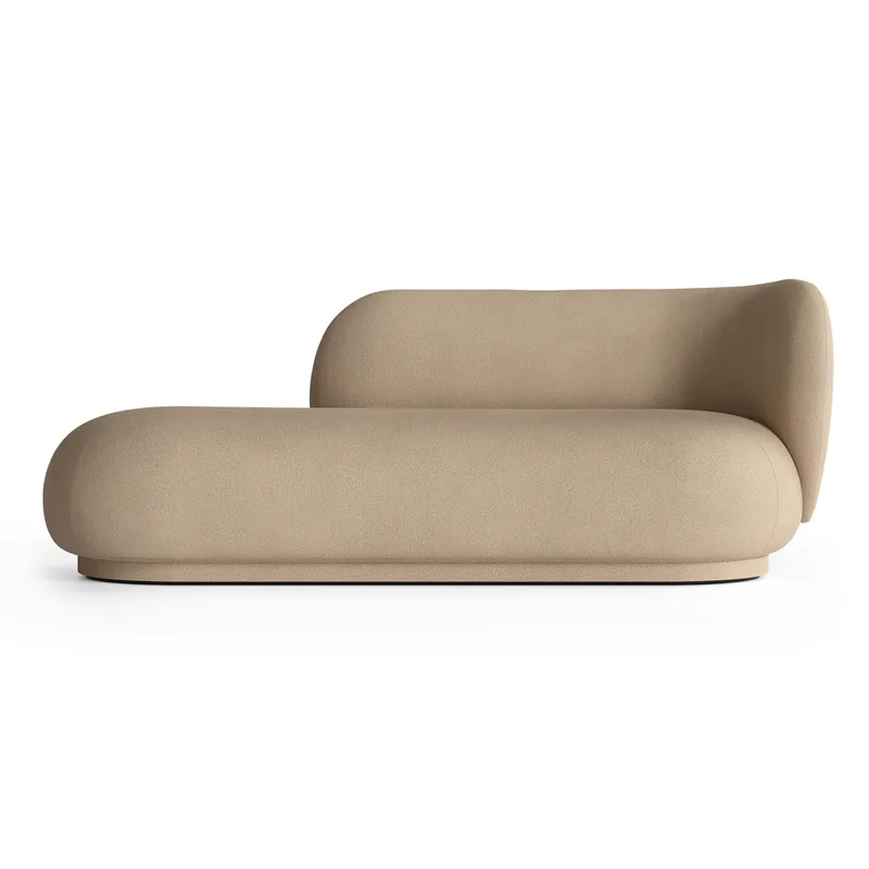 Rico divan Chaiselongue rechts Brushed sand by Ferm Living – product photo