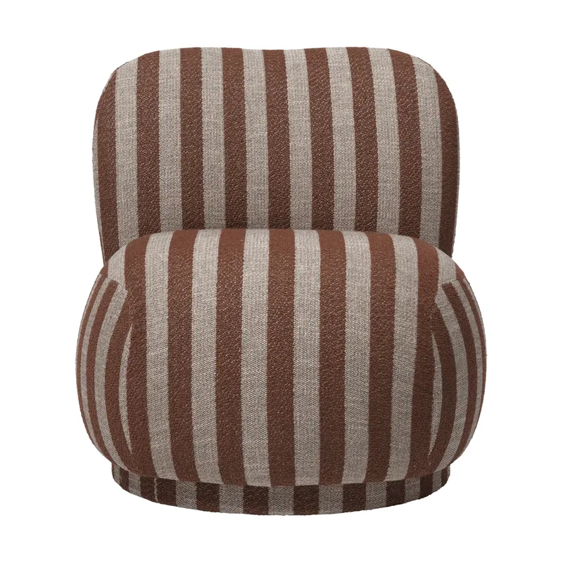 Rico Lounge Chair Piccolo Sessel Louisiana, Sand-chocolate by Ferm Living – product photo