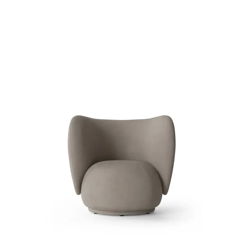 Rico lounge chair Sessel Warm grey, brushed by Ferm Living – product photo