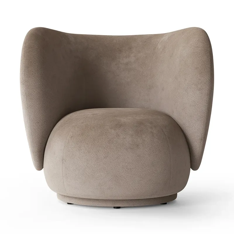 Rico Lounge sessel Faded - Beige von Ferm Living – Produktfoto