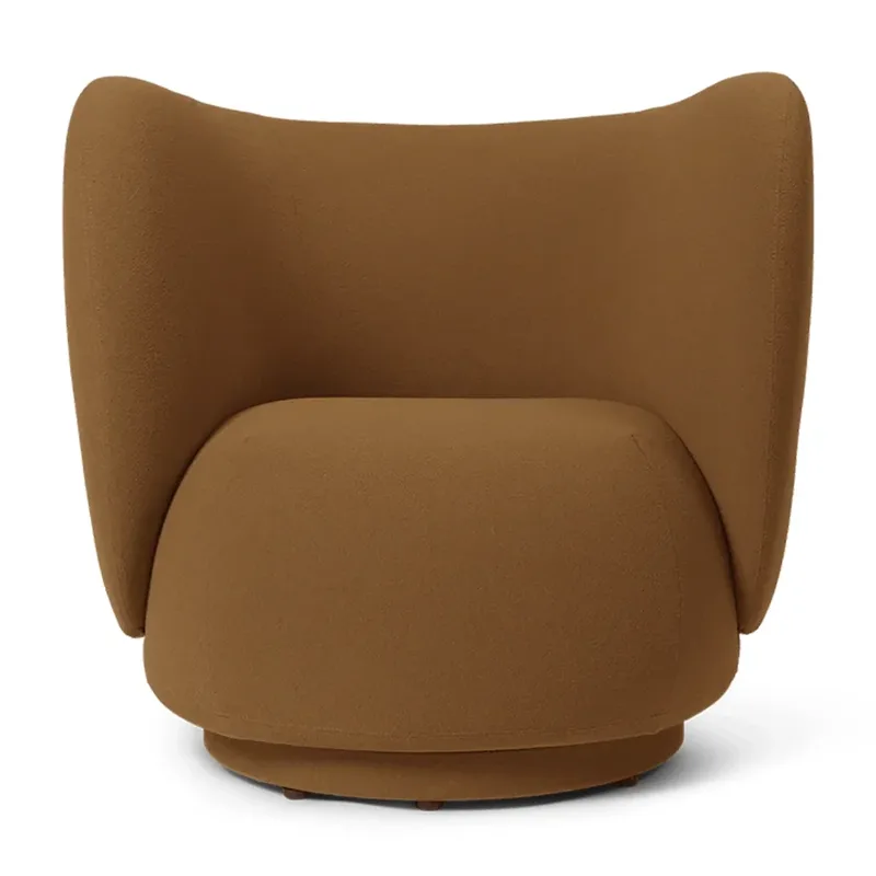 Rico Lounge sessel Grain - Caramel von Ferm Living – Produktfoto