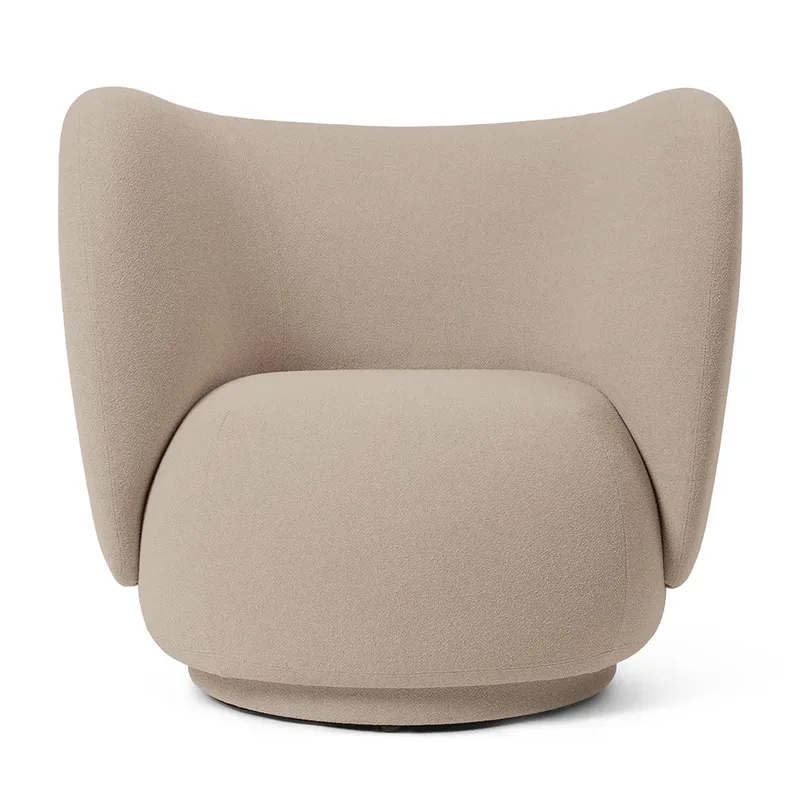 Rico Lounge sessel Grain - Cashmere von Ferm Living – Produktfoto