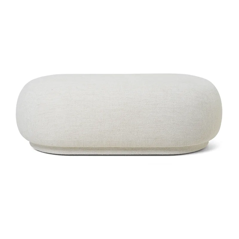 Rico ottoman Bouclé offwhite by Ferm Living – product photo