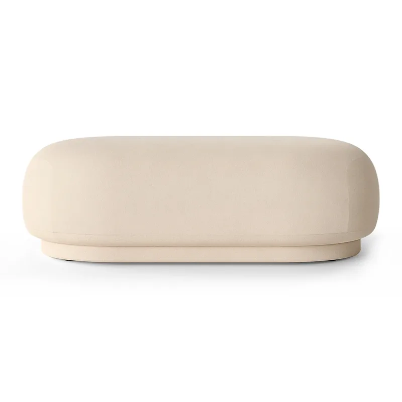 Rico ottoman Brushed offwhite von Ferm Living – Produktfoto
