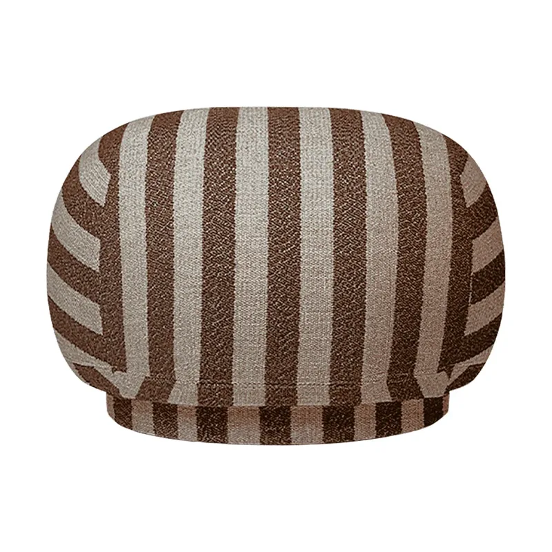 Rico pouf Sitzkissen Louisiana, Sand-chocolate von Ferm Living – Produktfoto