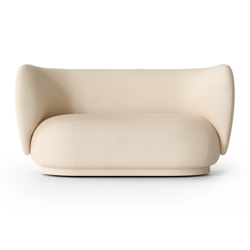Rico Sofa 2-Sitzer Brushed offwhite by Ferm Living – product photo