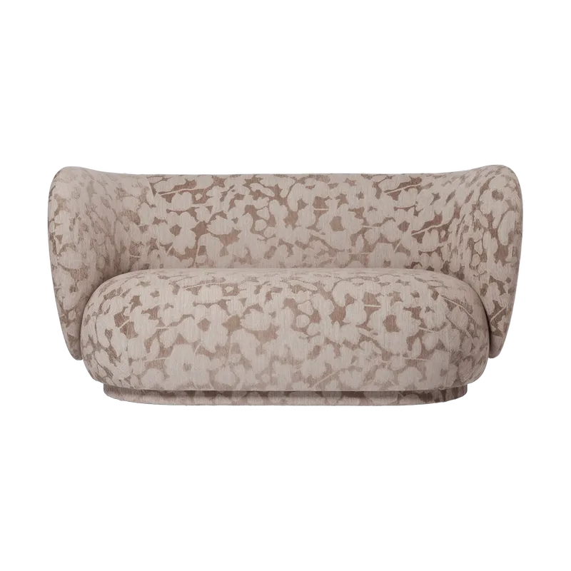 Rico Sofa 2-Sitzer Cilla-Taupe by Ferm Living – product photo