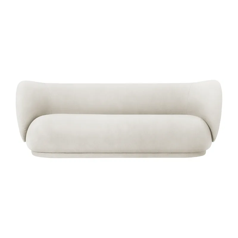 Rico Sofa 3-Sitzer Brushed offwhite von Ferm Living – Produktfoto