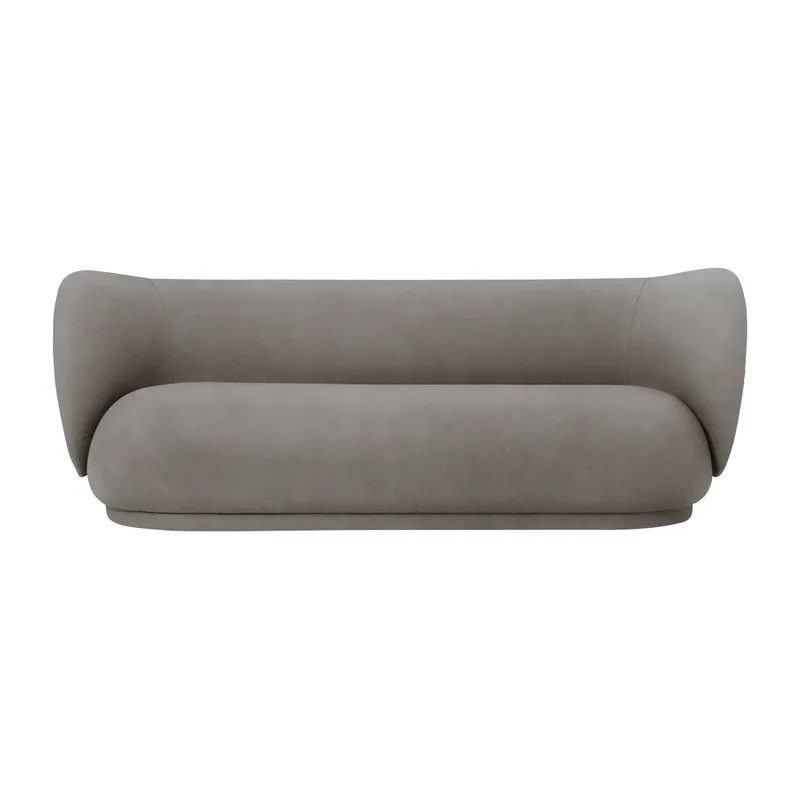 Rico Sofa 3-Sitzer Brushed warm grey by Ferm Living – product photo