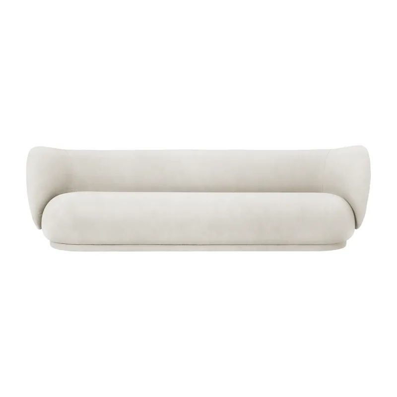 Rico Sofa 4-Sitzer Brushed offwhite de Ferm Living – photo du produit