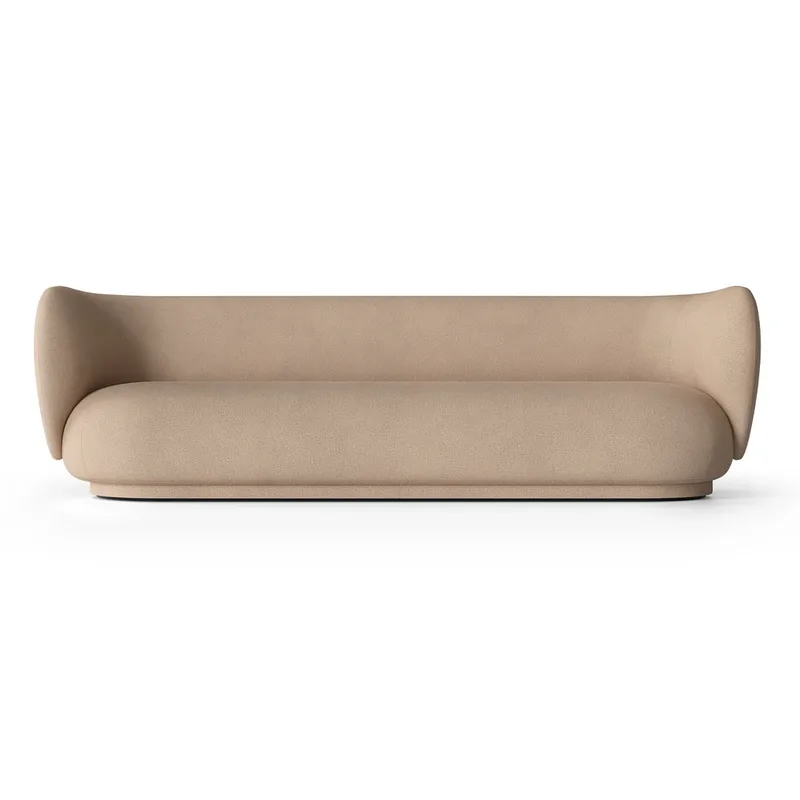 Rico Sofa 4-Sitzer Brushed sand von Ferm Living – Produktfoto