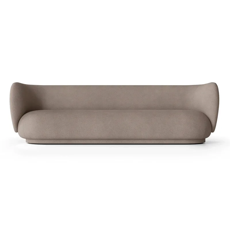 Rico Sofa 4-Sitzer Brushed warm grey by Ferm Living – product photo