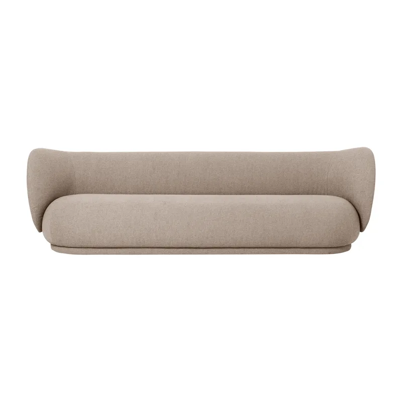 Rico Sofa bouclé 4-Sitzer Bouclé sand by Ferm Living – product photo