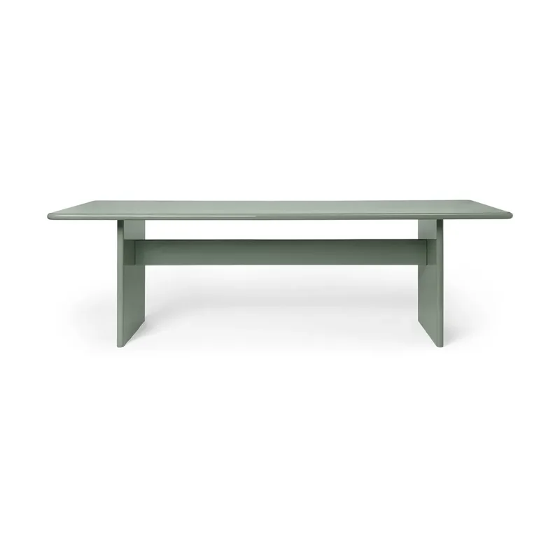 Rink Esstisch large 240 x 90 x 74cm Tea green van Ferm Living – productfoto