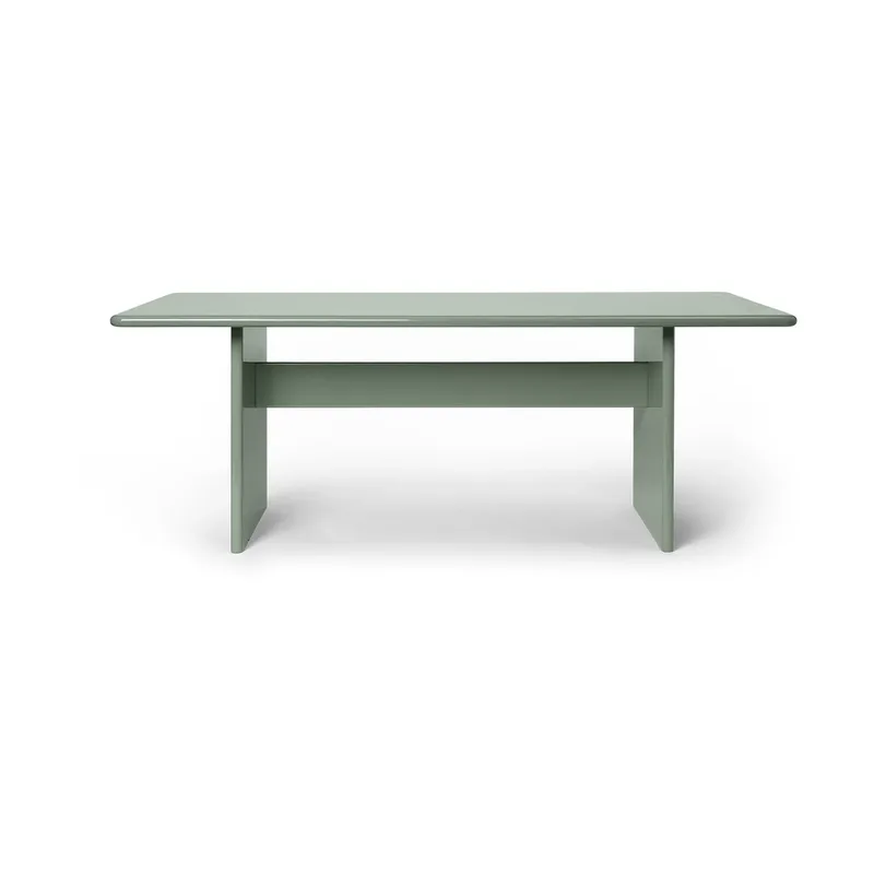 Rink Esstisch small 200 x 90 x 74cm Tea green von Ferm Living – Produktfoto