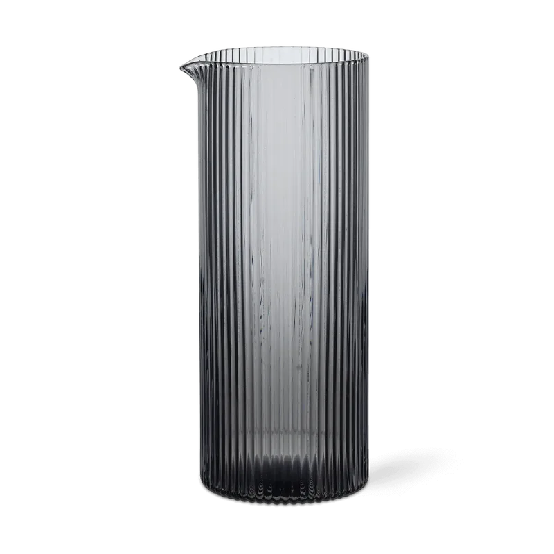 Ripple Milchkanne 40 cl Smoked grey by Ferm Living – product photo