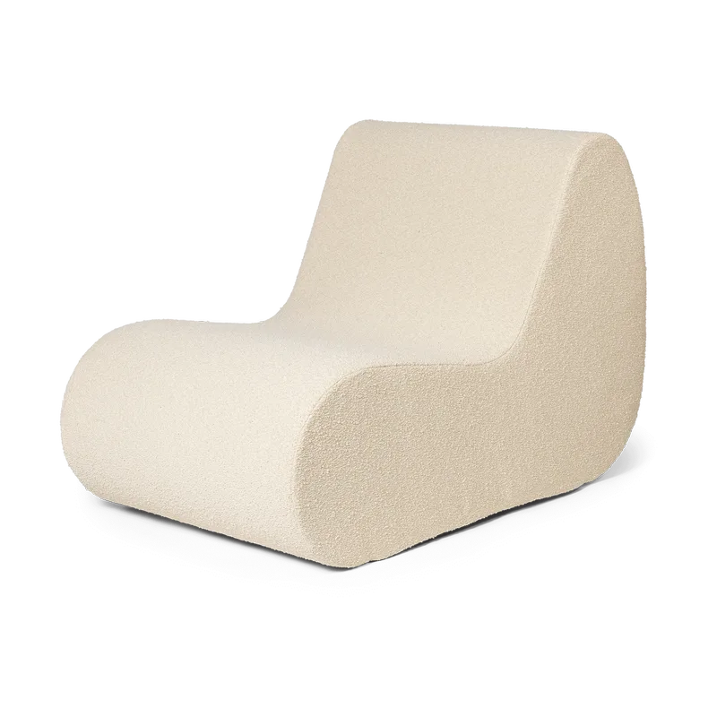 Rouli center module pure bouclé Modulsofa Off-white by Ferm Living – product photo