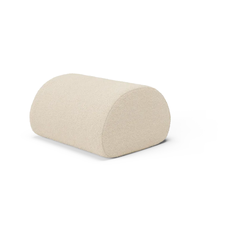 Rouli Pouf pure bouclé Off-white van Ferm Living – productfoto