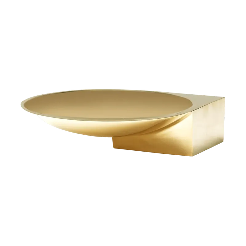 Santany Dekorationsschale Ø14 cm Messing von Ferm Living – Produktfoto