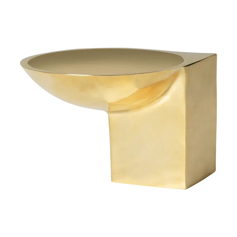 Santany Dekorationsschale Ø9,5 cm Messing från Ferm Living – produktbild