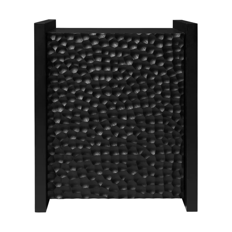 Scarni Beistelltisch Dunkel gebeizte Esche, 38x40x45 cm von Ferm Living – Produktfoto