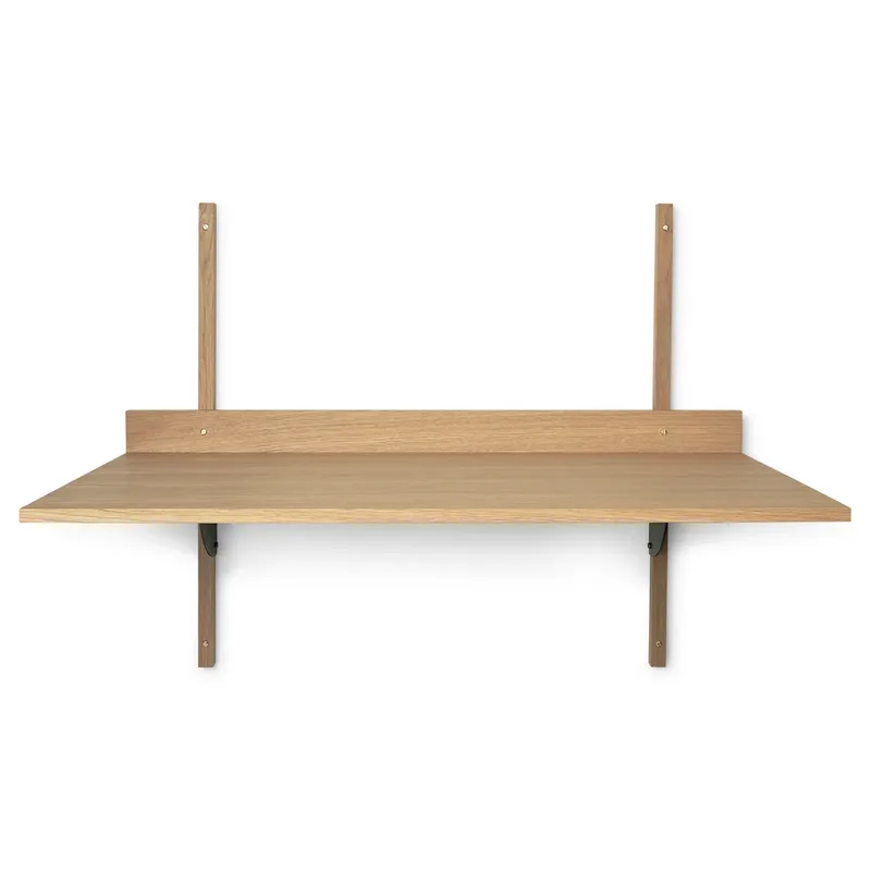 Sector Schreibtisch Oak-black brass by Ferm Living – product photo
