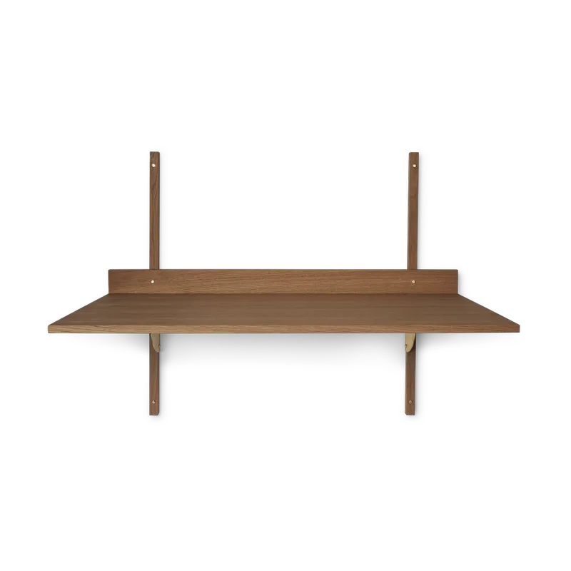 Sector Schreibtisch Smoked Oak, brass by Ferm Living – product photo
