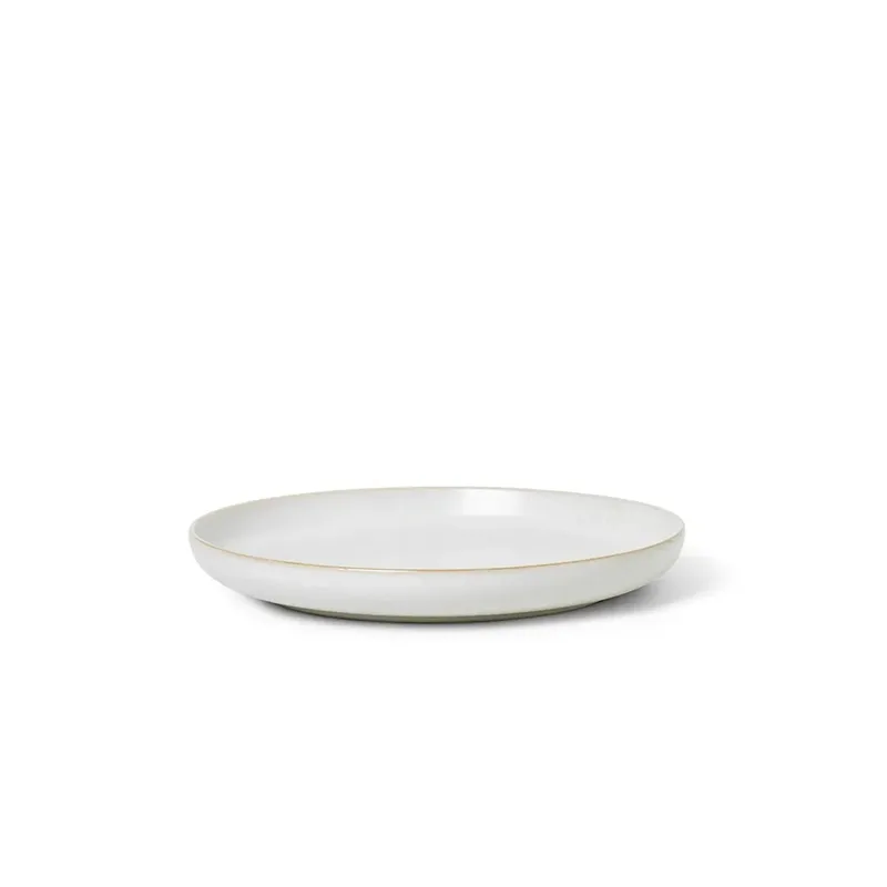 Sekki Plate - Large - Cream von Ferm Living – Produktfoto