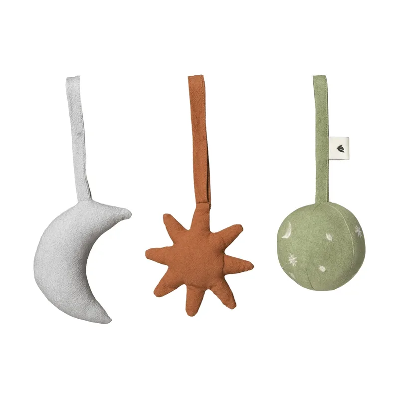 Skye Babyspielzeug 3-teilig Tea green by Ferm Living – product photo
