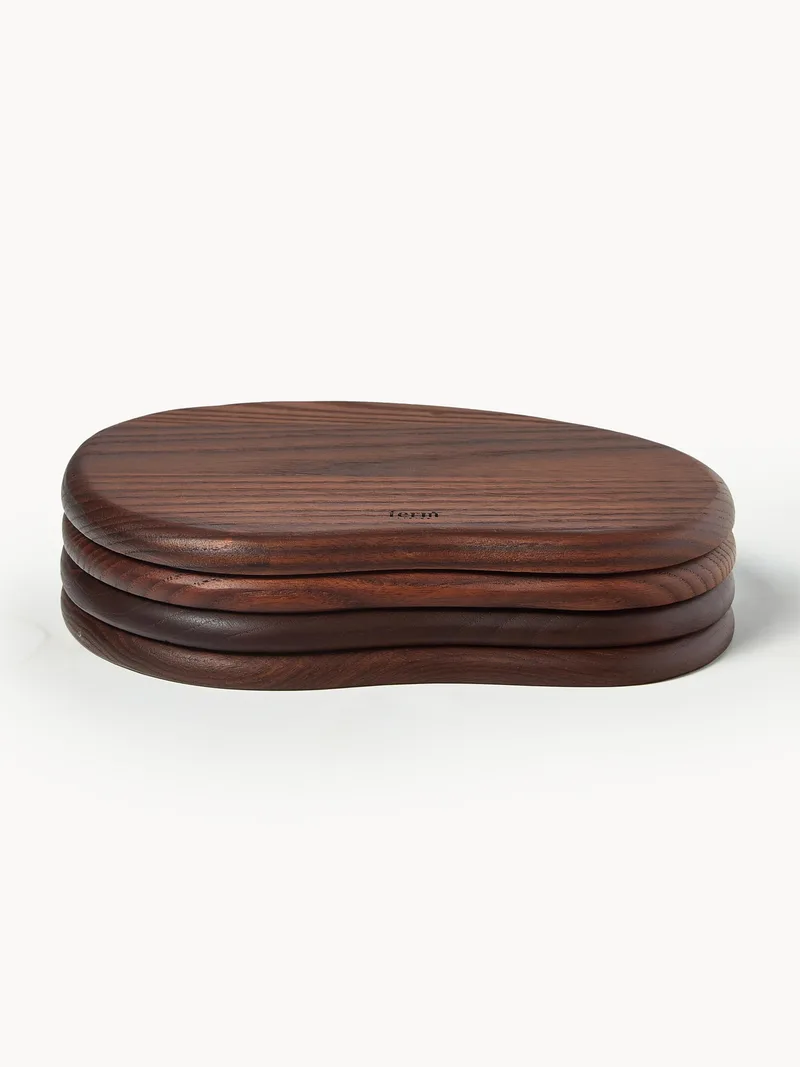 Skärbrädor i Askträ Cairn, 4st von Ferm Living – Produktfoto