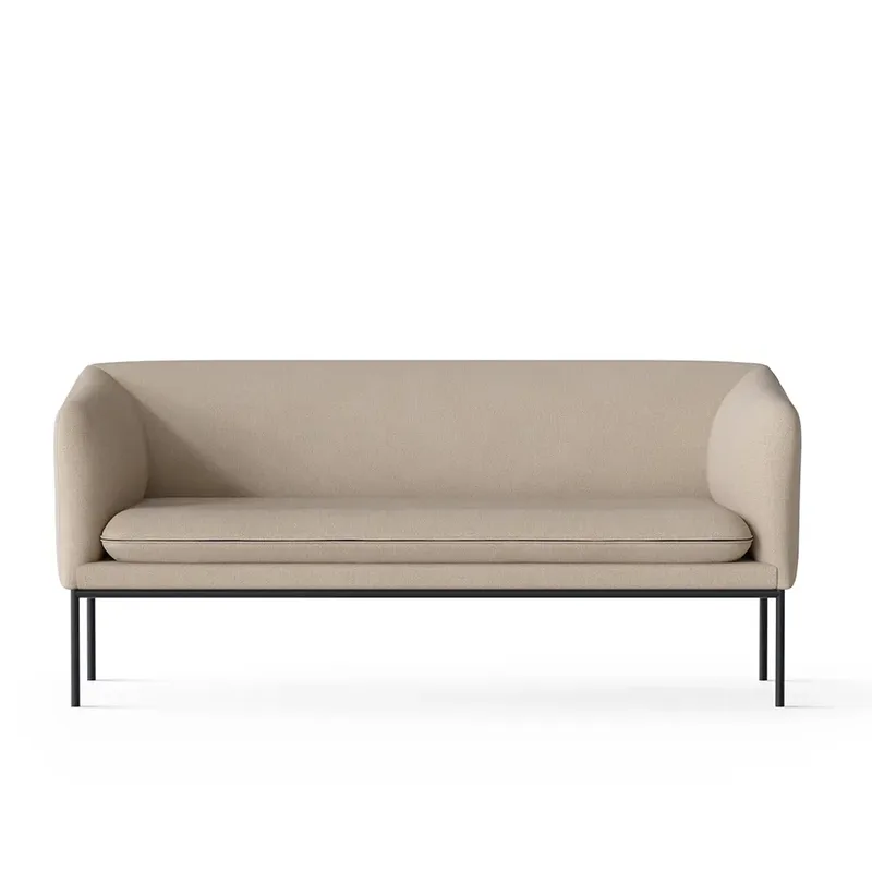 Sofa 2-Sitzer Turn Hallingdal Beige von Ferm Living – Produktfoto
