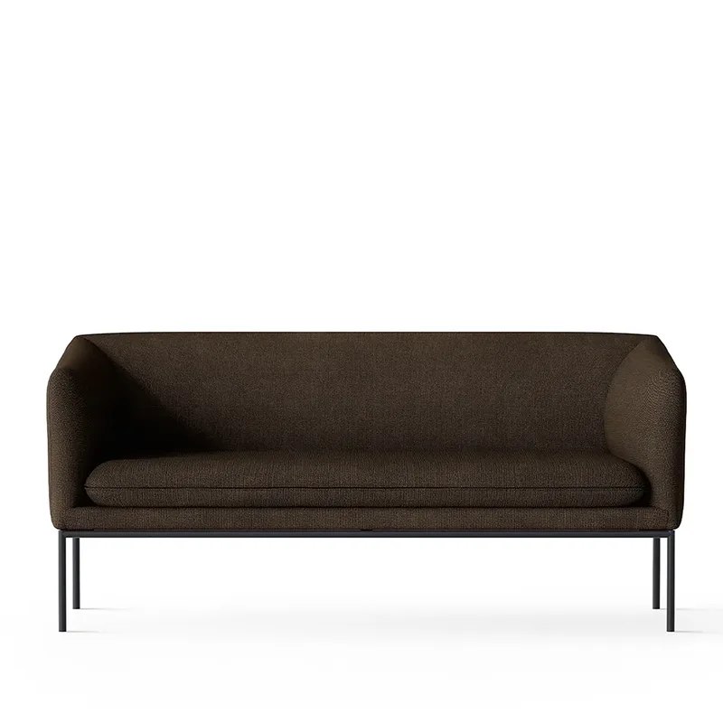 Sofa 2-Sitzer Turn Hallingdal Dark Brown by Ferm Living – product photo