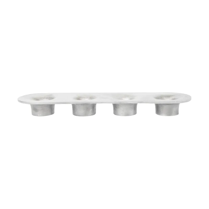 Soothe 4 Kerzenhalter 8x29 cm Aluminium by Ferm Living – product photo