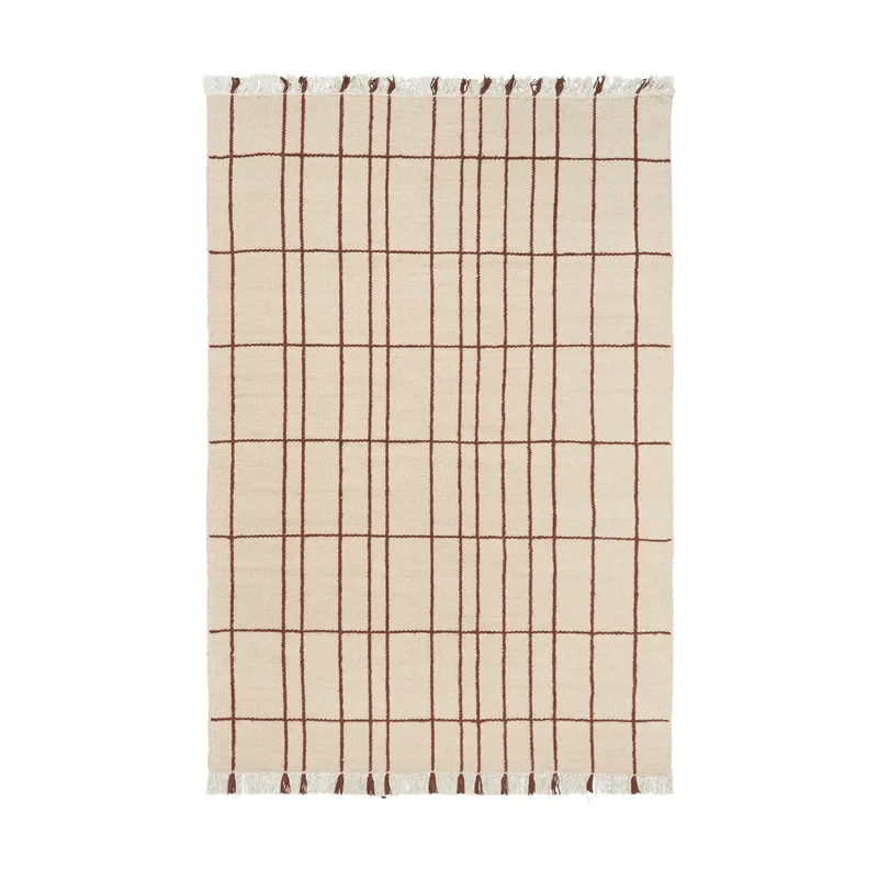 Späte Teppich Parchment-chestnut, 170x240 cm by Ferm Living – product photo