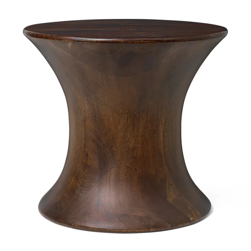 Spin Hocker 30cm Mangoholz von Ferm Living – Produktfoto