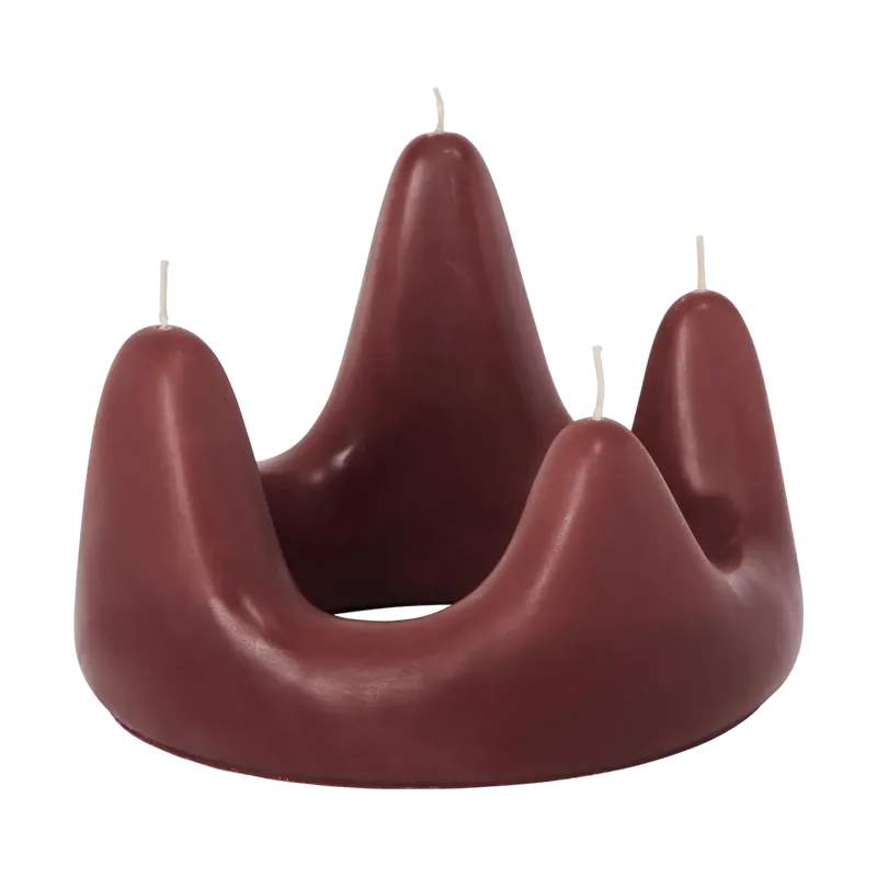Stala candle ring Licht Dark grape de Ferm Living – photo du produit