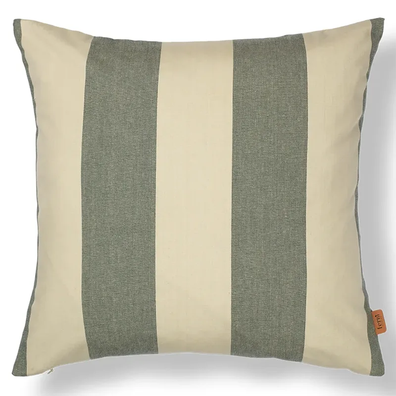 Strand Zierkissen Dark Lichen/Parchment von Ferm Living – Produktfoto