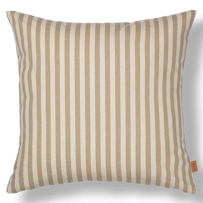 Strand Zierkissen Sand/Off-white von Ferm Living – Produktfoto
